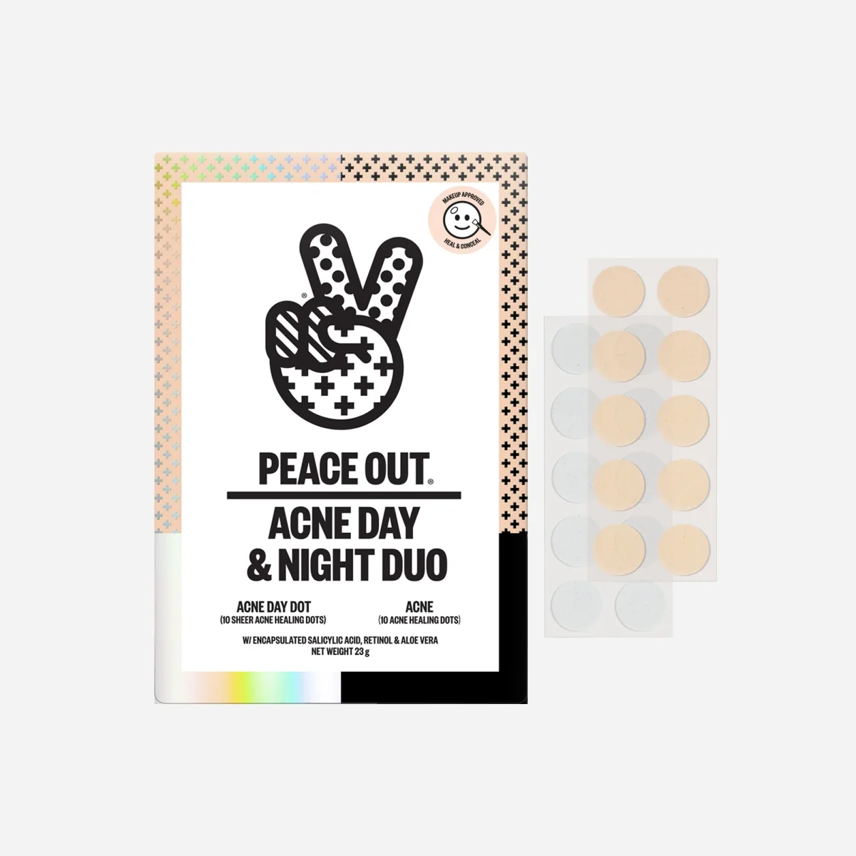 Acne Day & Night Duo by Peace Out Skincare