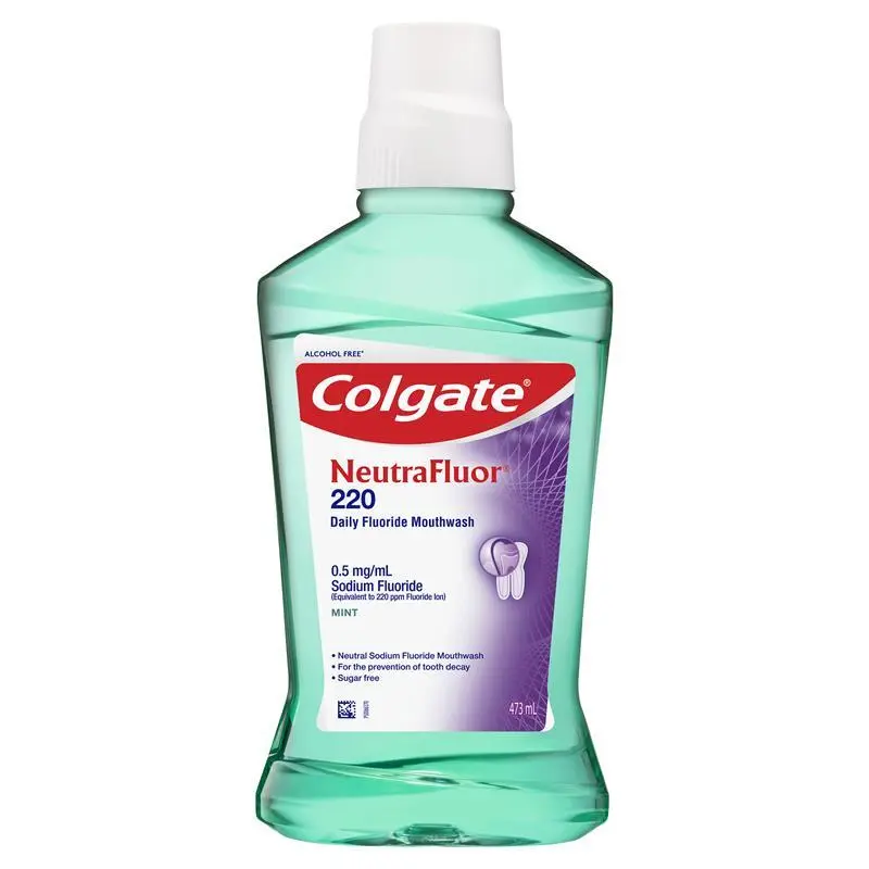 NeutraFluor 220 Daily Fluoride Mouthwash Mint by Colgate