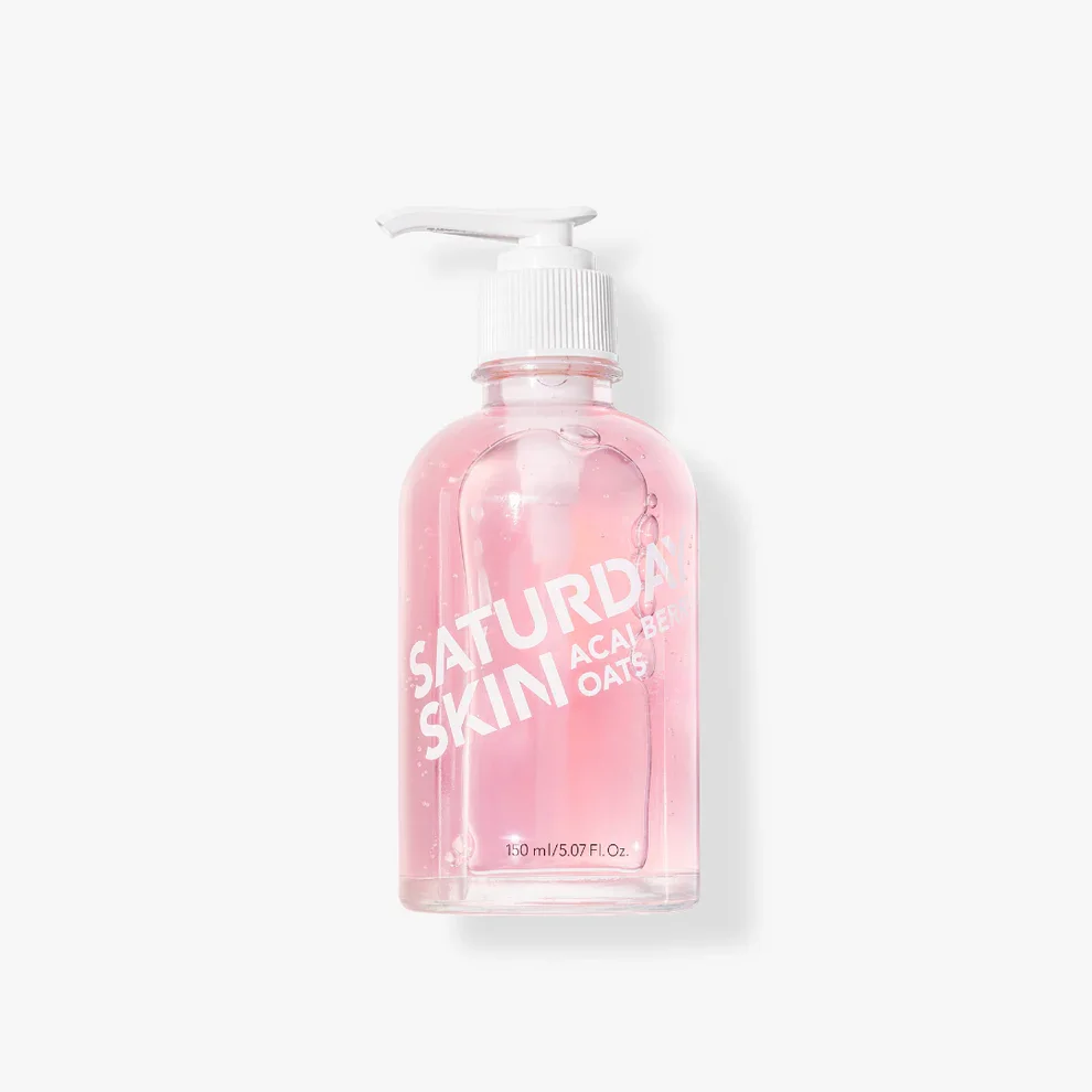 Açai Berry + Oats Anti-Oxidant Gel Cleanser by Saturday Skin