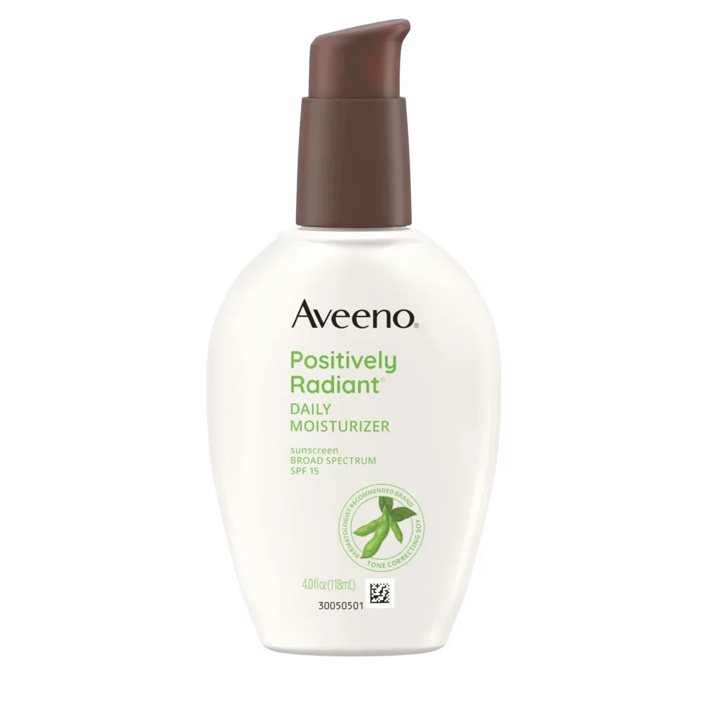 Positively Radiant Face Moisturizer Broad Spectrum SPF 15 by Aveeno