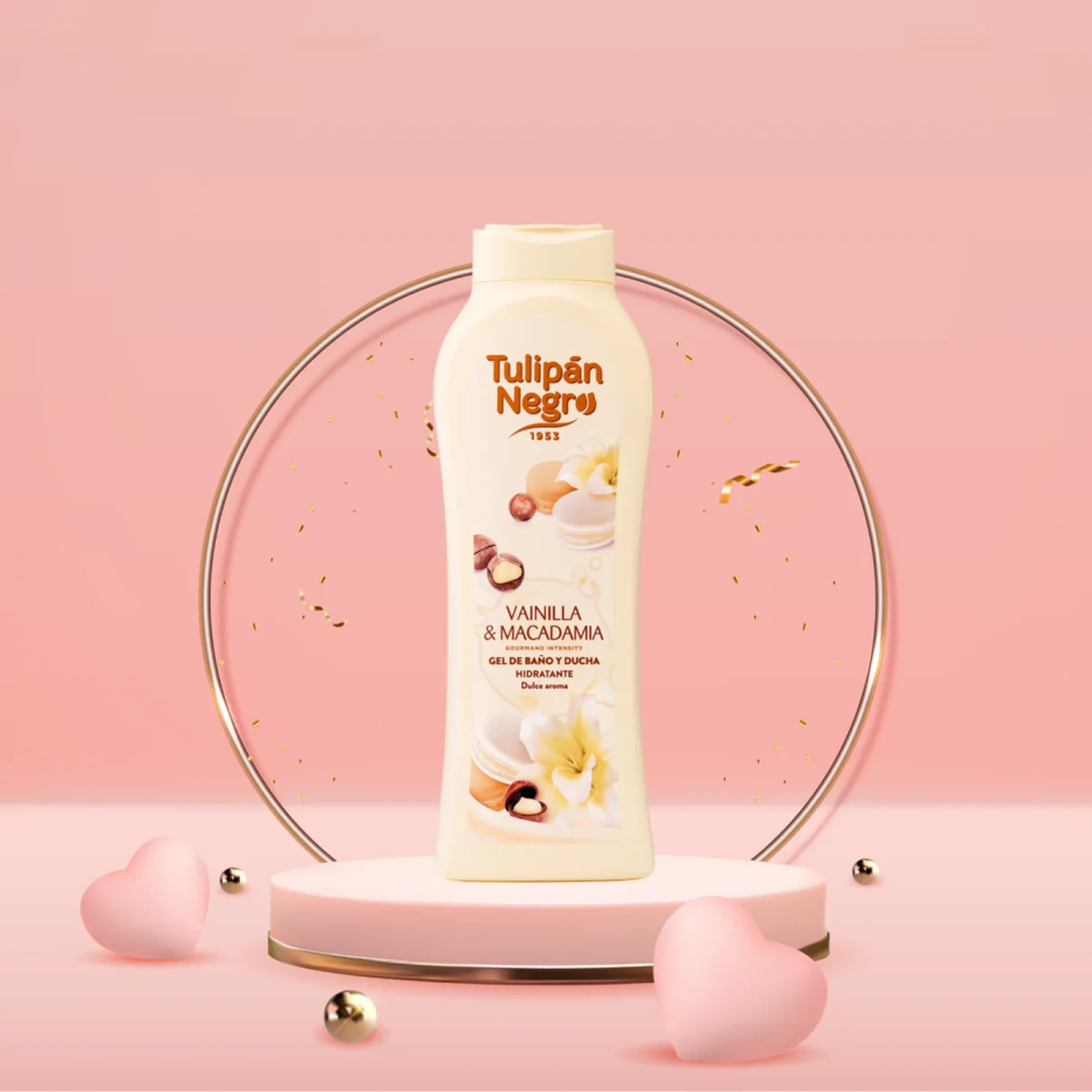 Vanilla And Macadamia Shower Gel by Tulipan Negro
