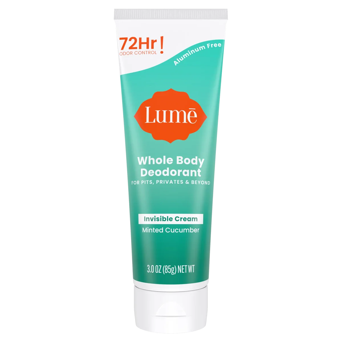 Minted Cucumber Whole Body Cream Tube Deodorant by Lume
