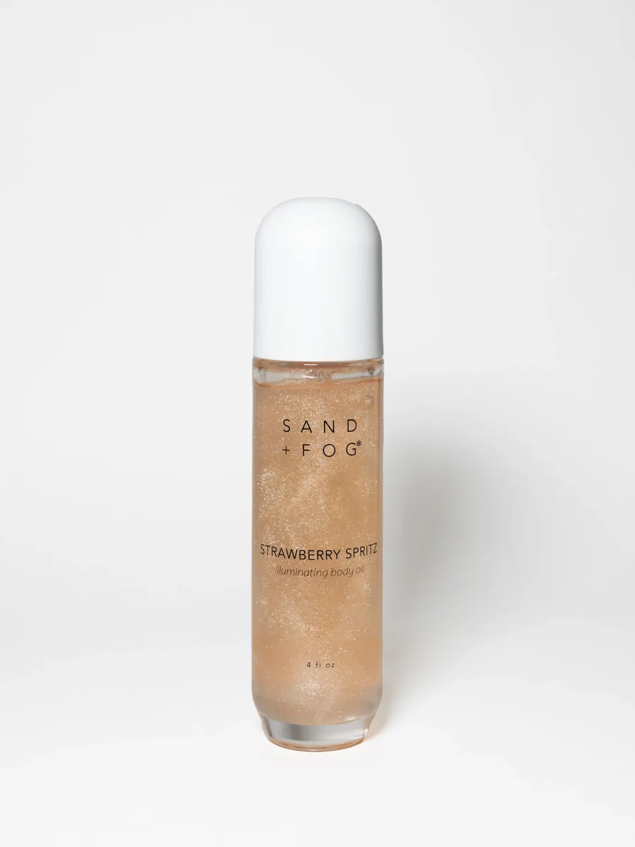 Strawberry Spritz Illuminating Body Oil by Sand + Fog