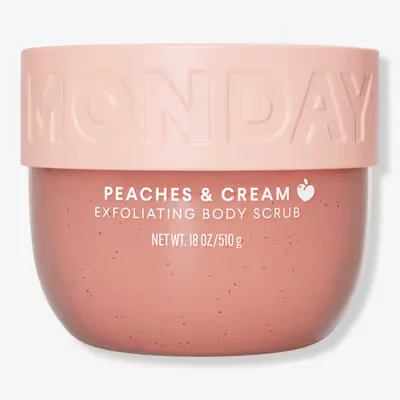 Peaches & Cream Exfoliating Body Scrub by MONDAY Haircare