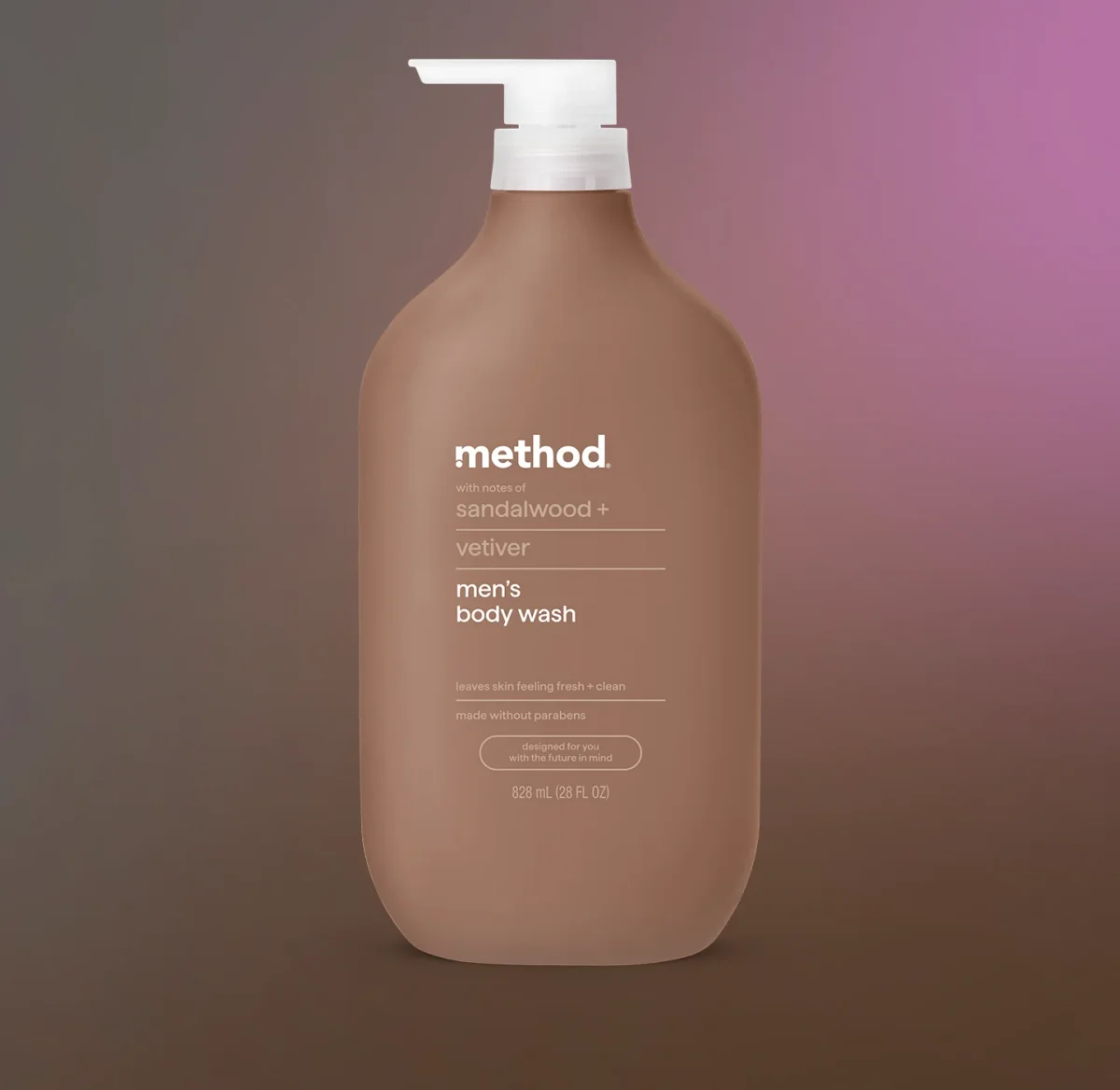 Sandalwood + Vetiver Body Wash by method