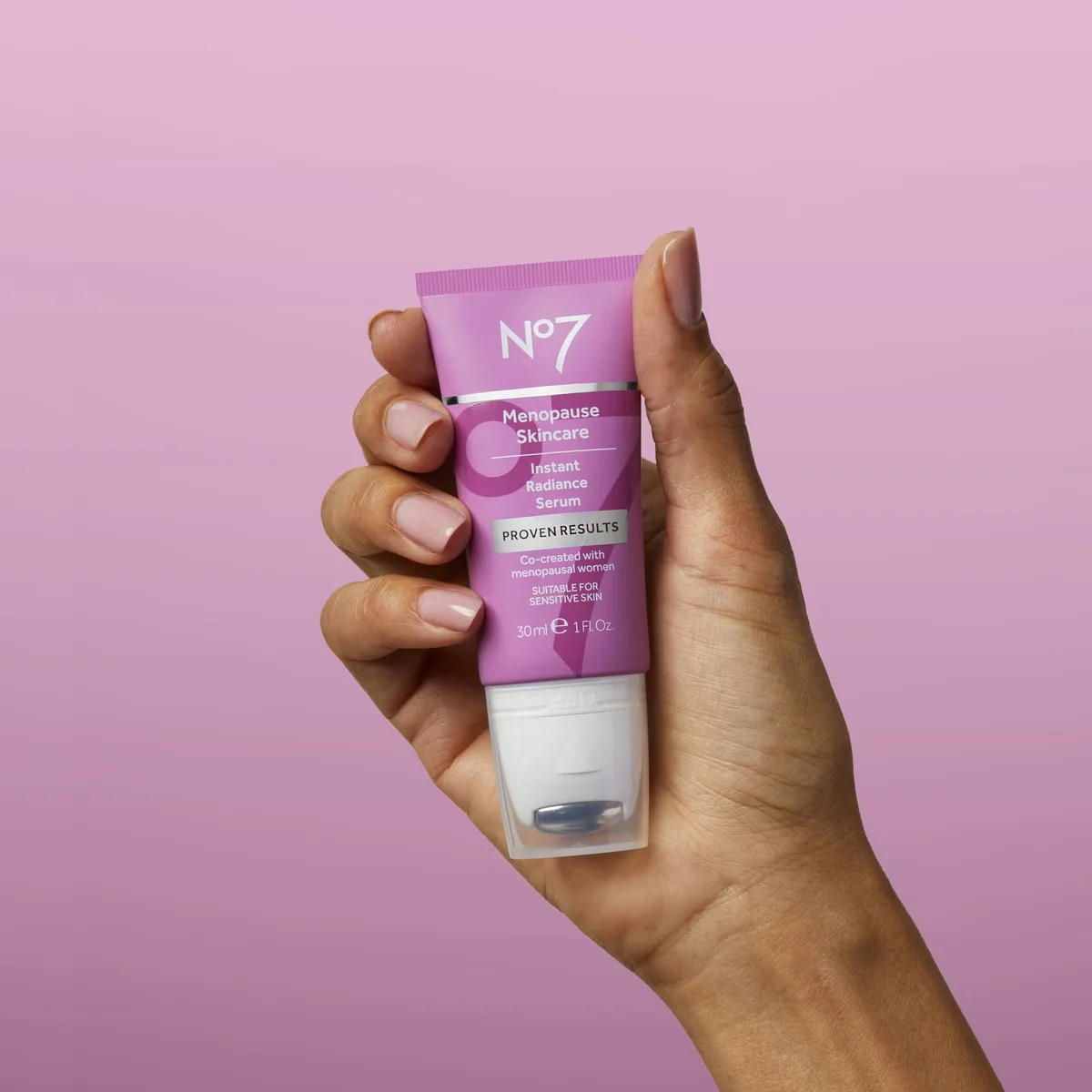 Menopause Skincare Instant Radiance Serum by No7