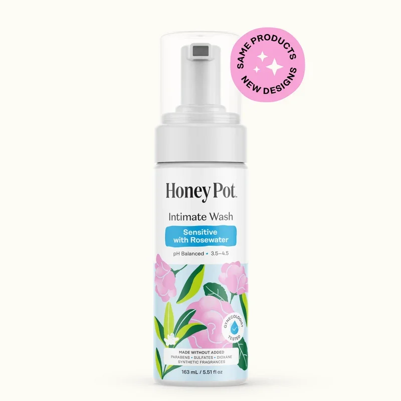 Sensitive with Rosewater Intimate Wash by The Honey Pot