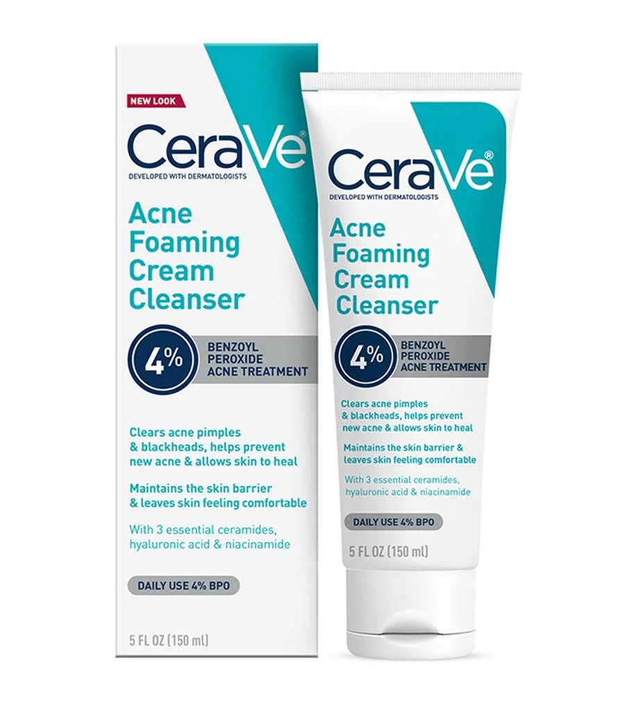 Acne Foaming Cream Cleanser by CeraVe