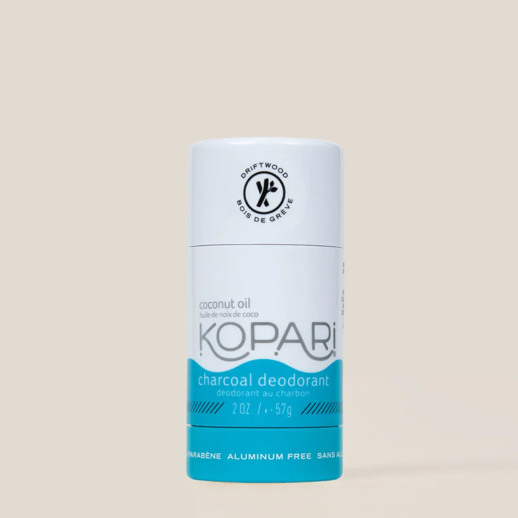 Driftwood Aluminum-Free Charcoal Deodorant by Kopari Beauty