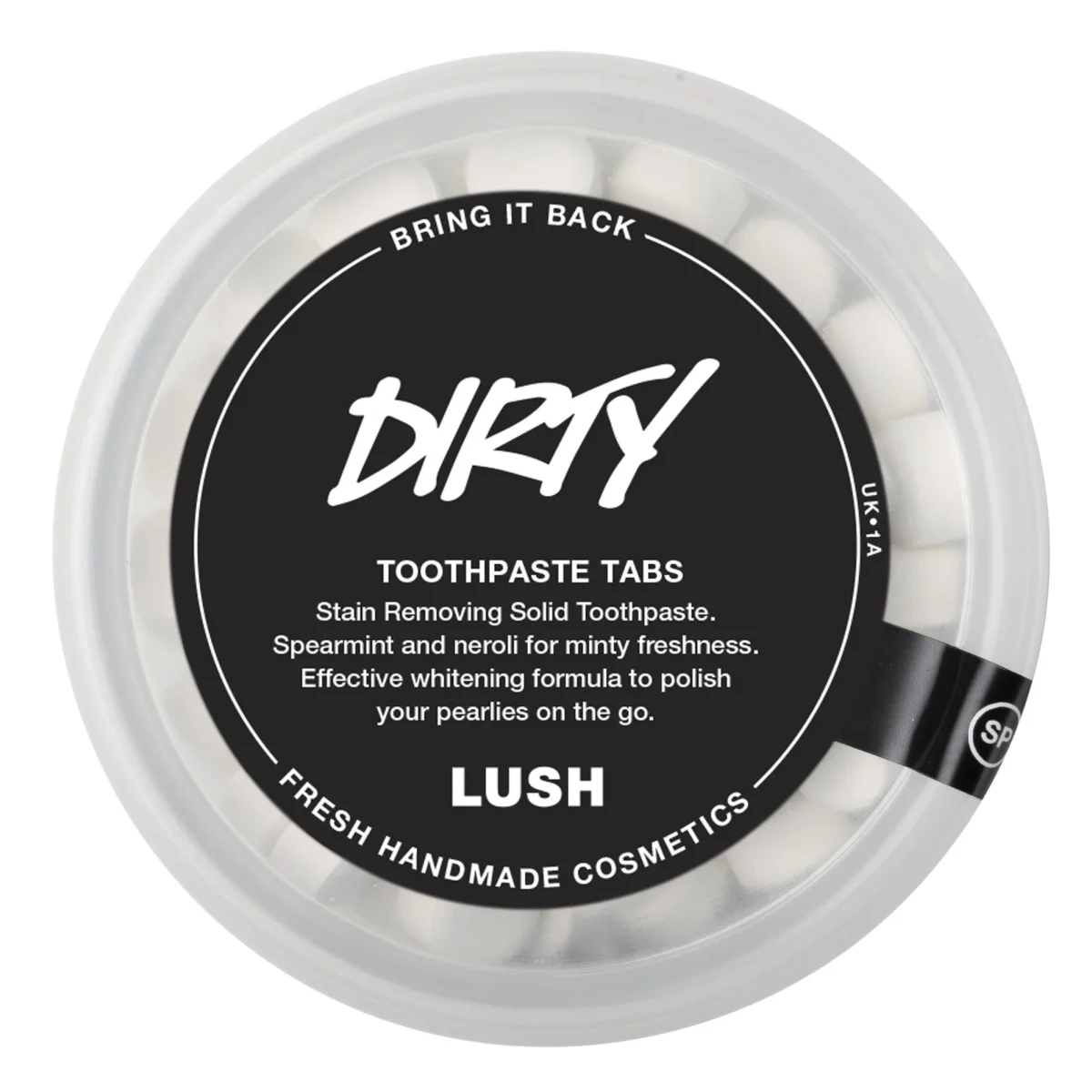 Dirty Toothpaste Tabs by LUSH