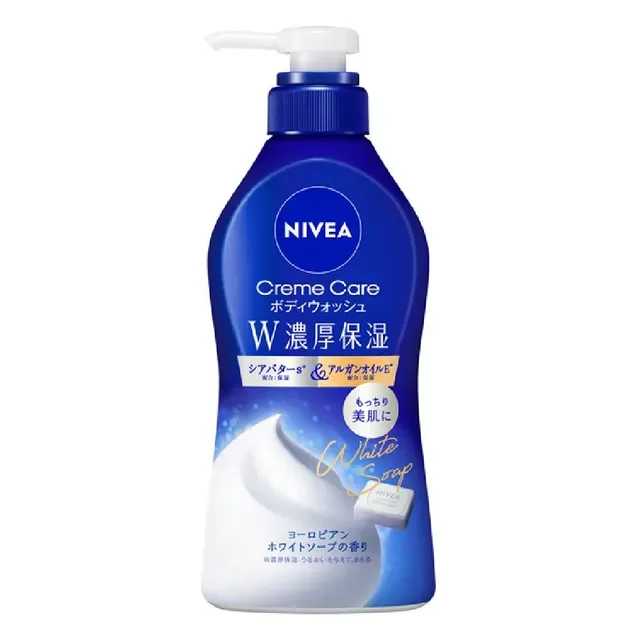 White Soap Cream Care Double Rich Moisture Body Wash by NIVEA