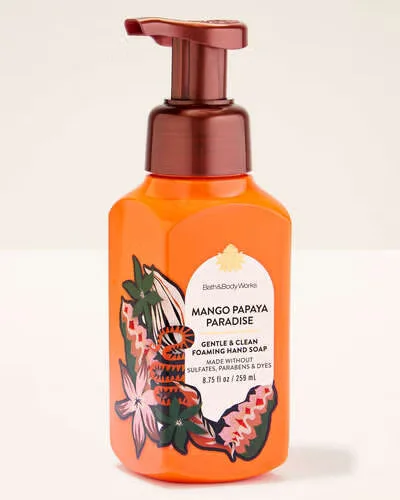 Mango Papaya Paradise Gentle & Clean Foaming Hand Soap by Bath & Body Works