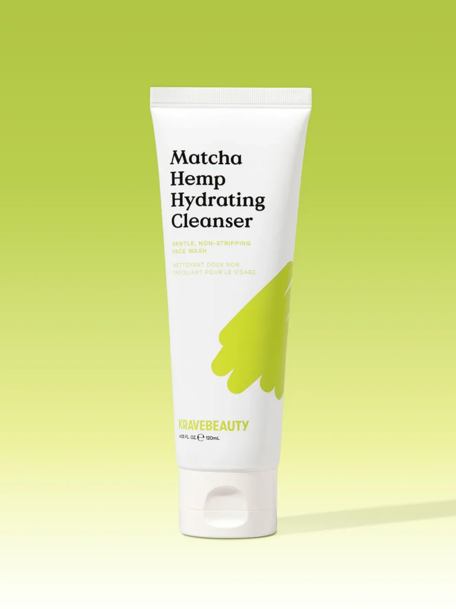 Matcha Hemp Hydrating Cleanser by Krave Beauty