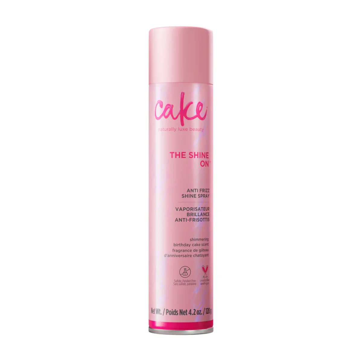 The Shine On™ Anti Frizz Shine Spray by Cake Beauty