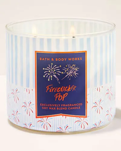 Firecracker Pop Candle by Bath & Body Works
