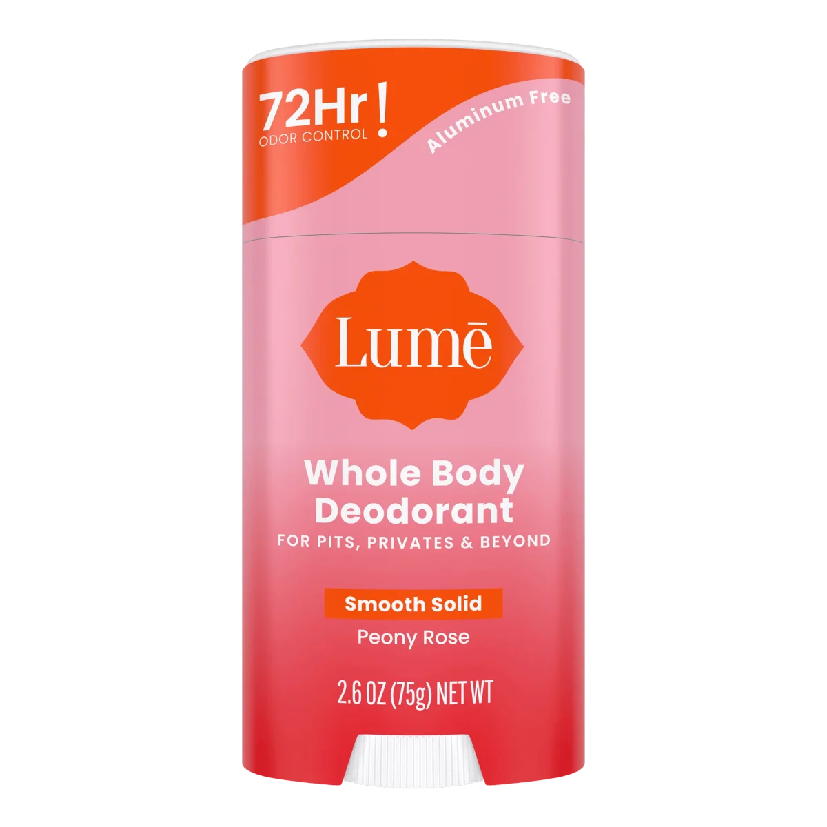 Peony Rose Whole Body Smooth Solid Deodorant by Lume