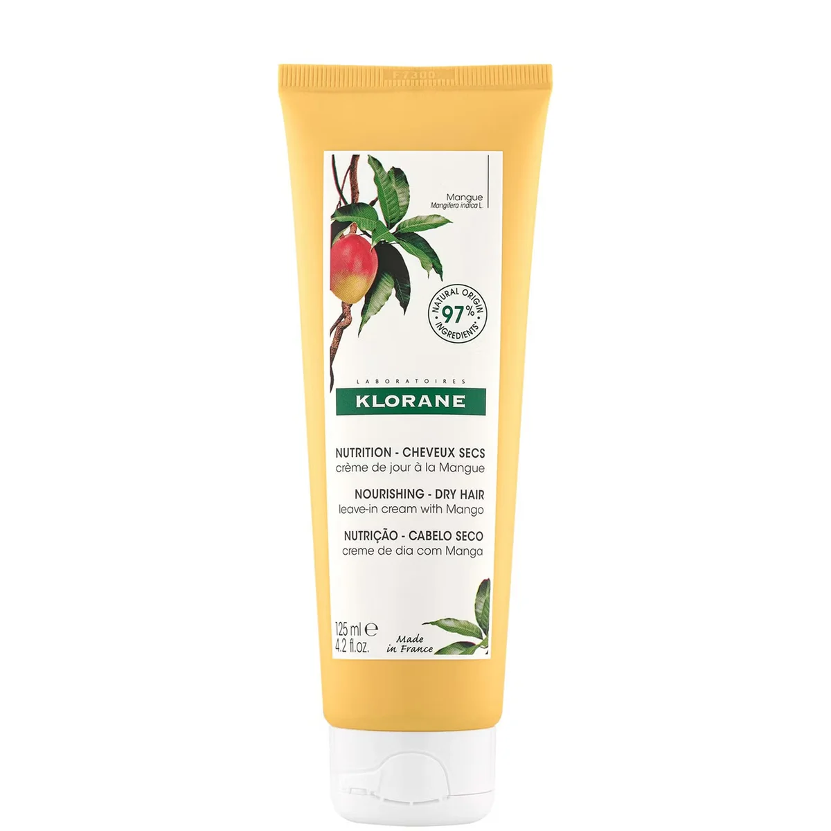 Nourishing Dry Hair Leave-In Cream with Mango by Klorane