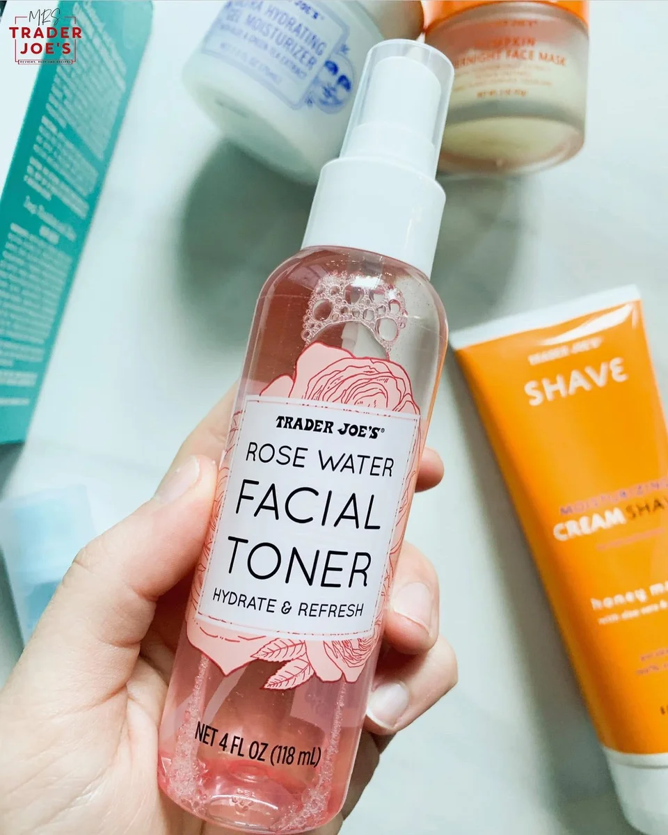 Rose Water Facial Toner by Trader Joe's