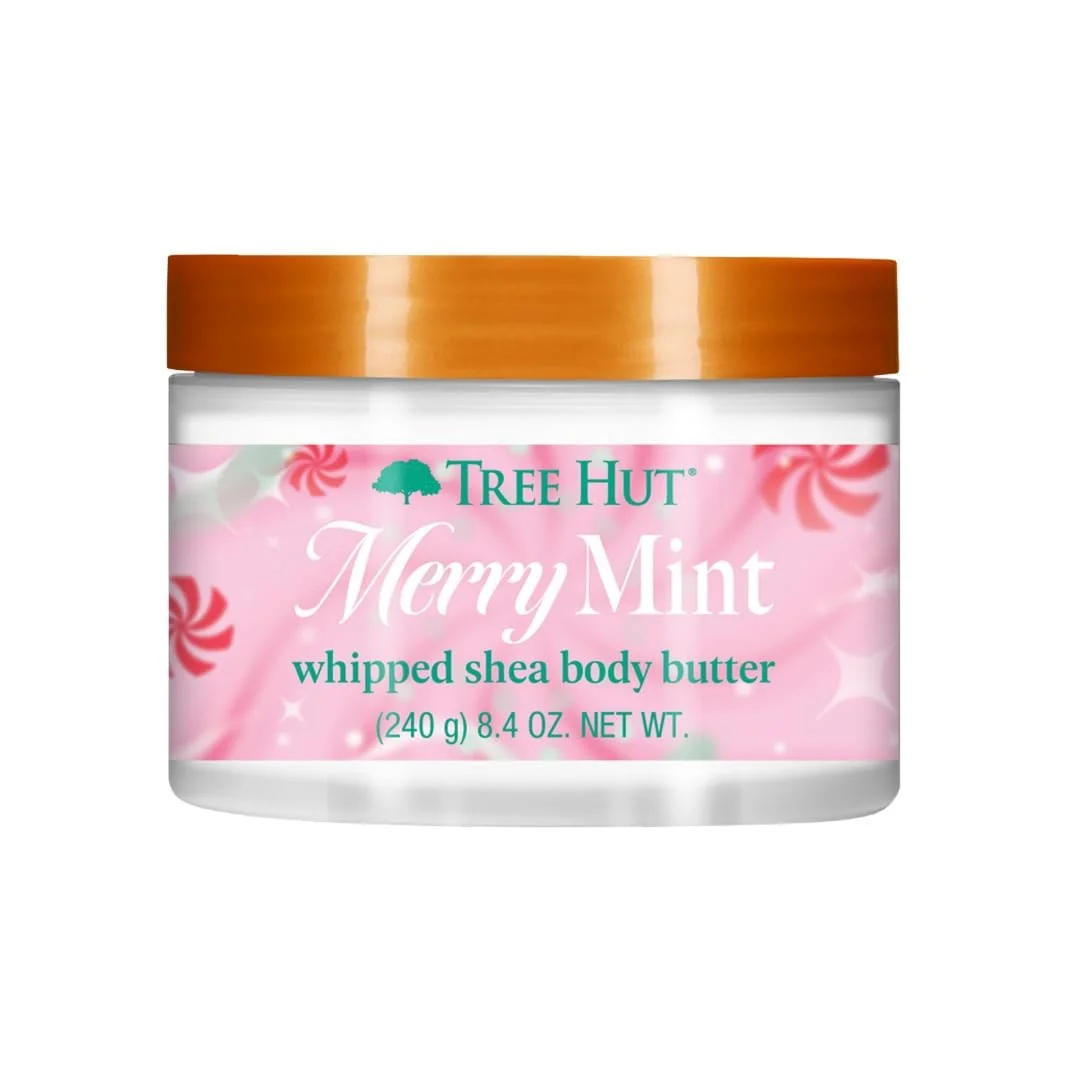Merry Mint Whipped Shea Body Butter by Tree Hut