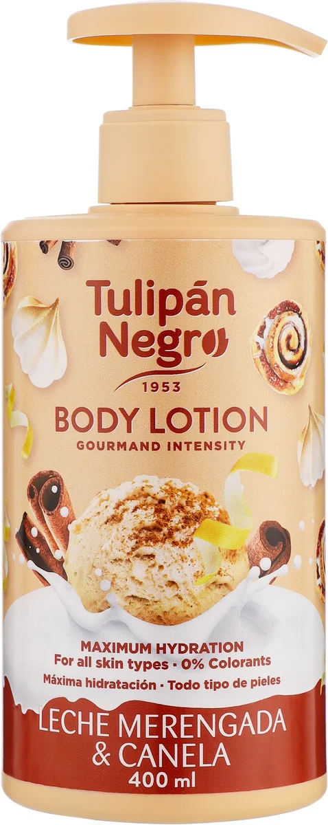Merengada Milk & Cinnamon Body Lotion by Tulipan Negro