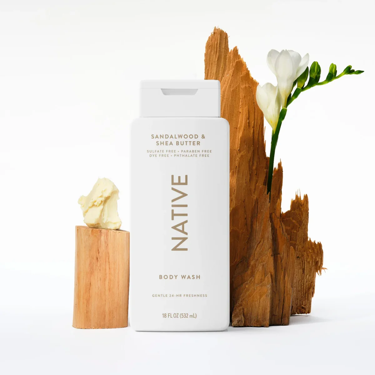 Sandalwood & Shea Butter Body Wash by Native