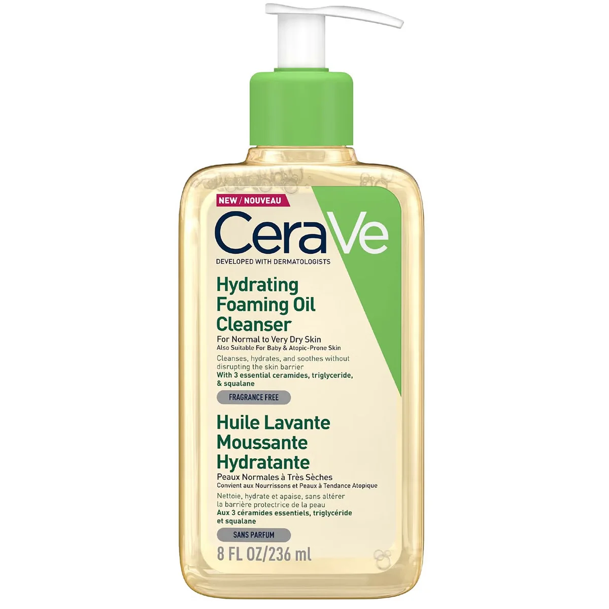 Hydrating Foaming Oil Cleanser by CeraVe
