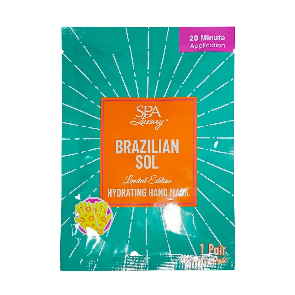 Brazilian Sol Hydrating Hand Mask by Spa Luxury