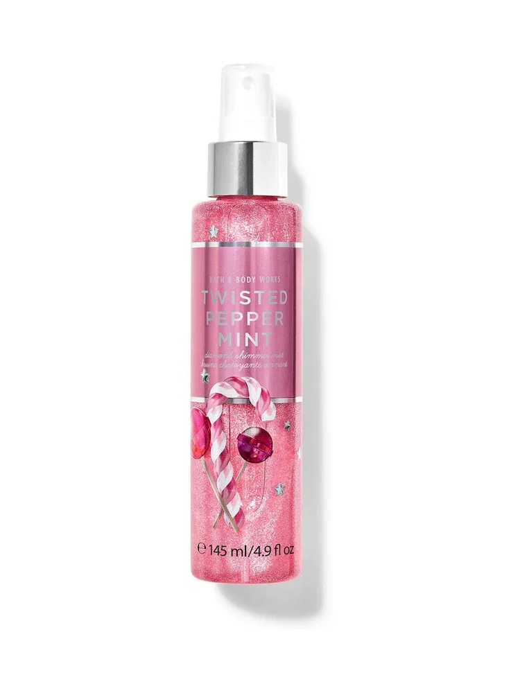 Twisted Peppermint Diamond Shimmer Mist by Bath & Body Works