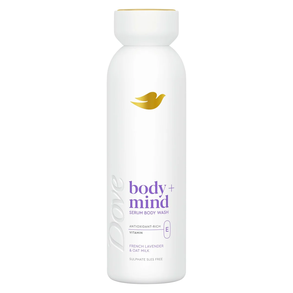 Body + Mind French Lavender & Oat Milk Serum Body Wash by Dove