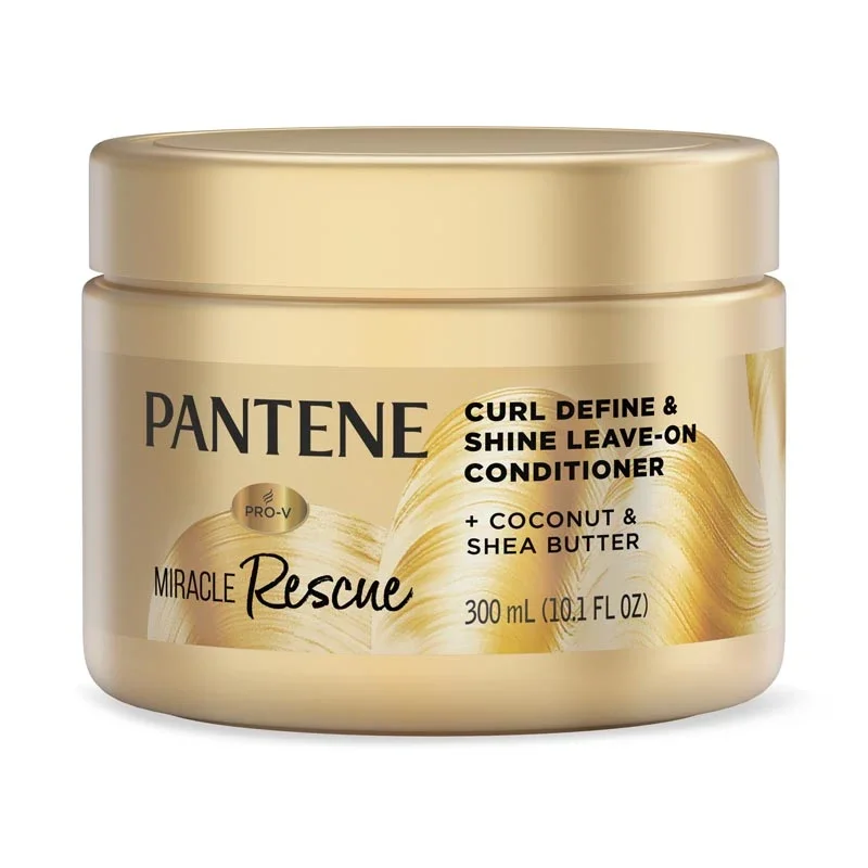 Miracle Rescue Curl Define & Shine Leave-On Conditioner by Pantene