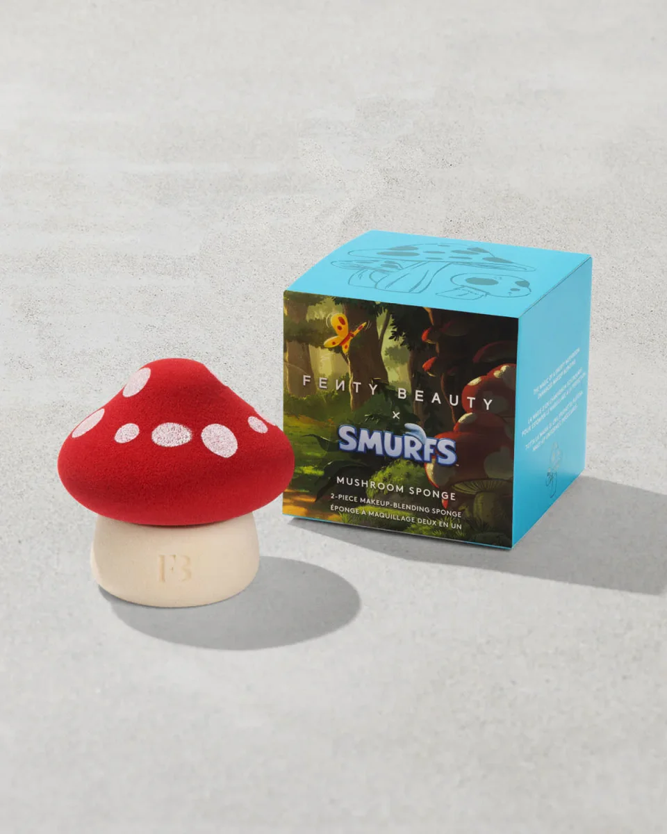 Mushroom Sponge 2-Piece Makeup Blending Sponge by Fenty Beauty