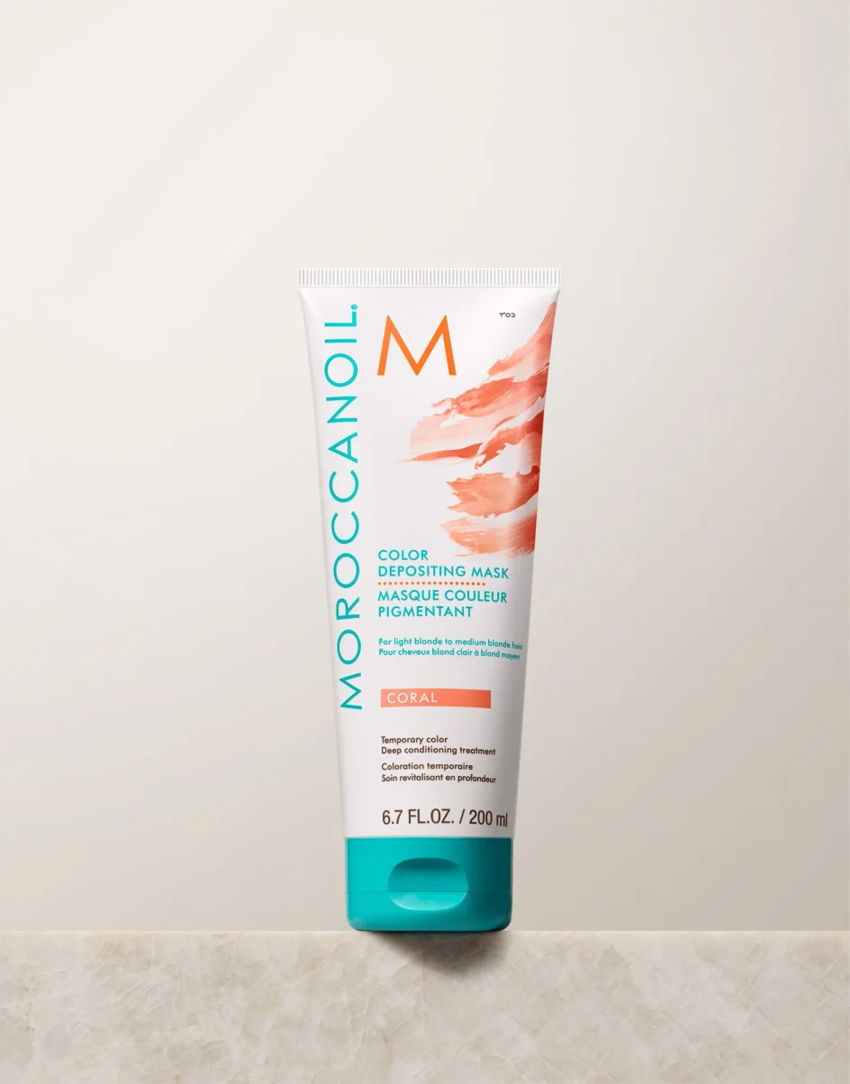 Coral Color Depositing Mask by Moroccanoil