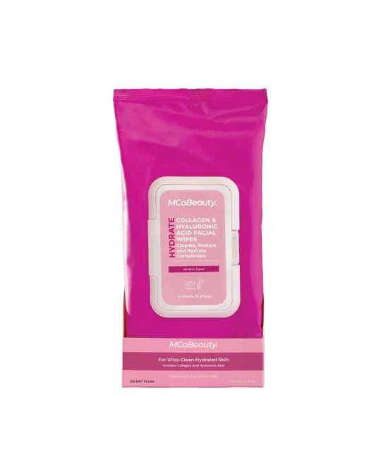 Collagen & Hyaluronic Acid Facial Wipes by MCoBeauty