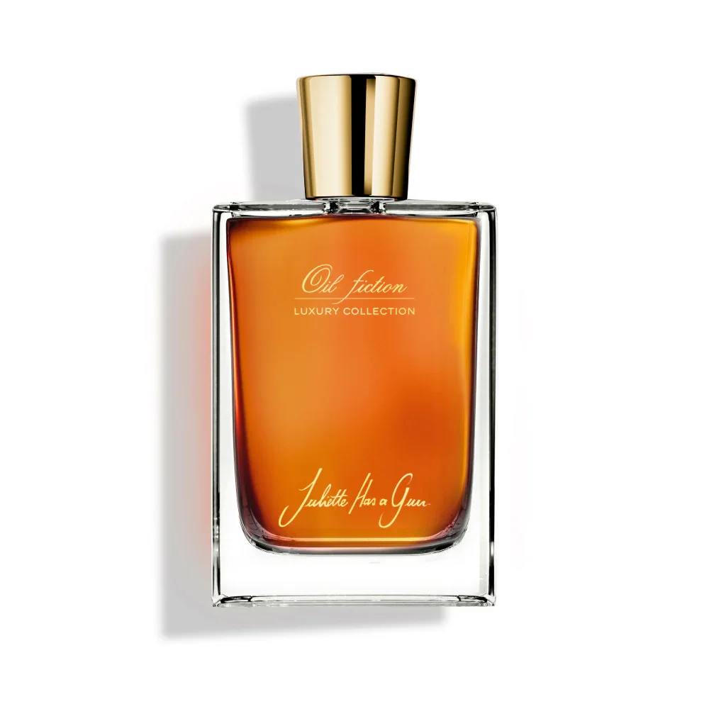 Oil Fiction Eau de Parfum by Juliette has a gun