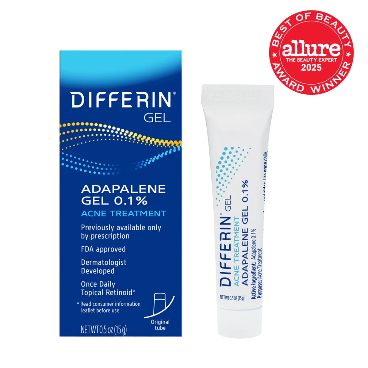 Differin 0.1% Adapalene Gel Treatment by Differin