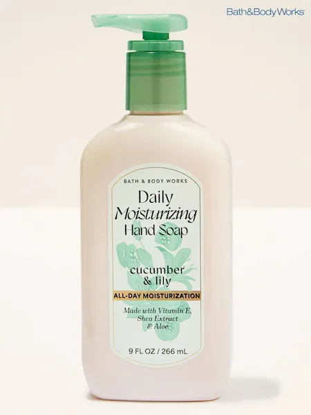 Cucumber & Lily Daily Moisturizing Hand Soap by Bath & Body Works