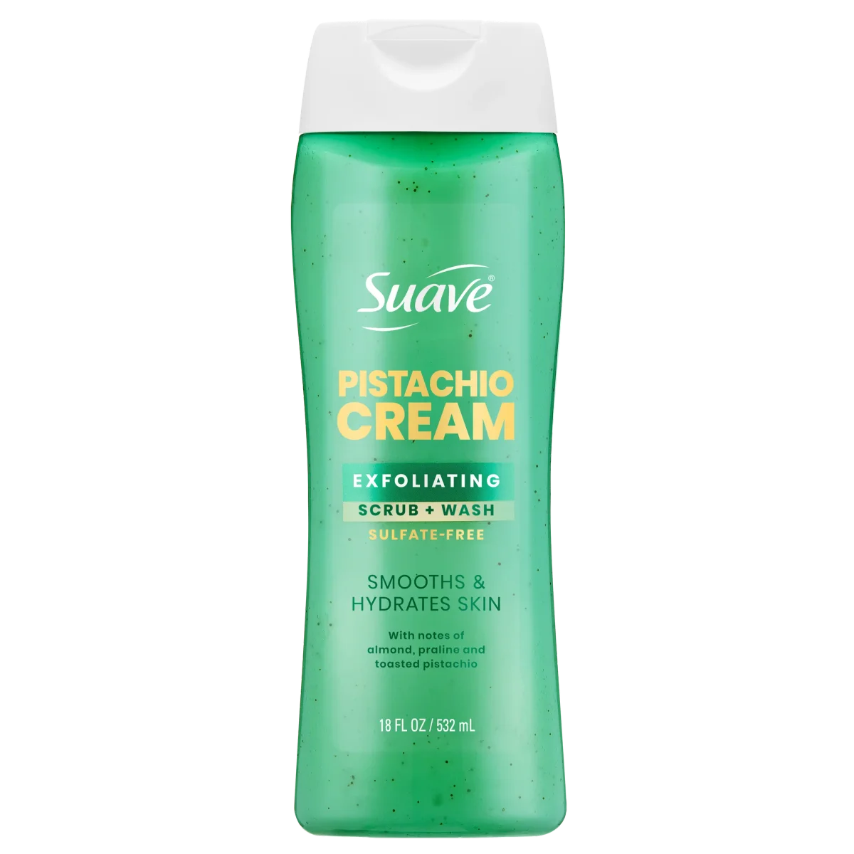 Pistachio Cream Exfoliating Body Wash & Scrub by Suave