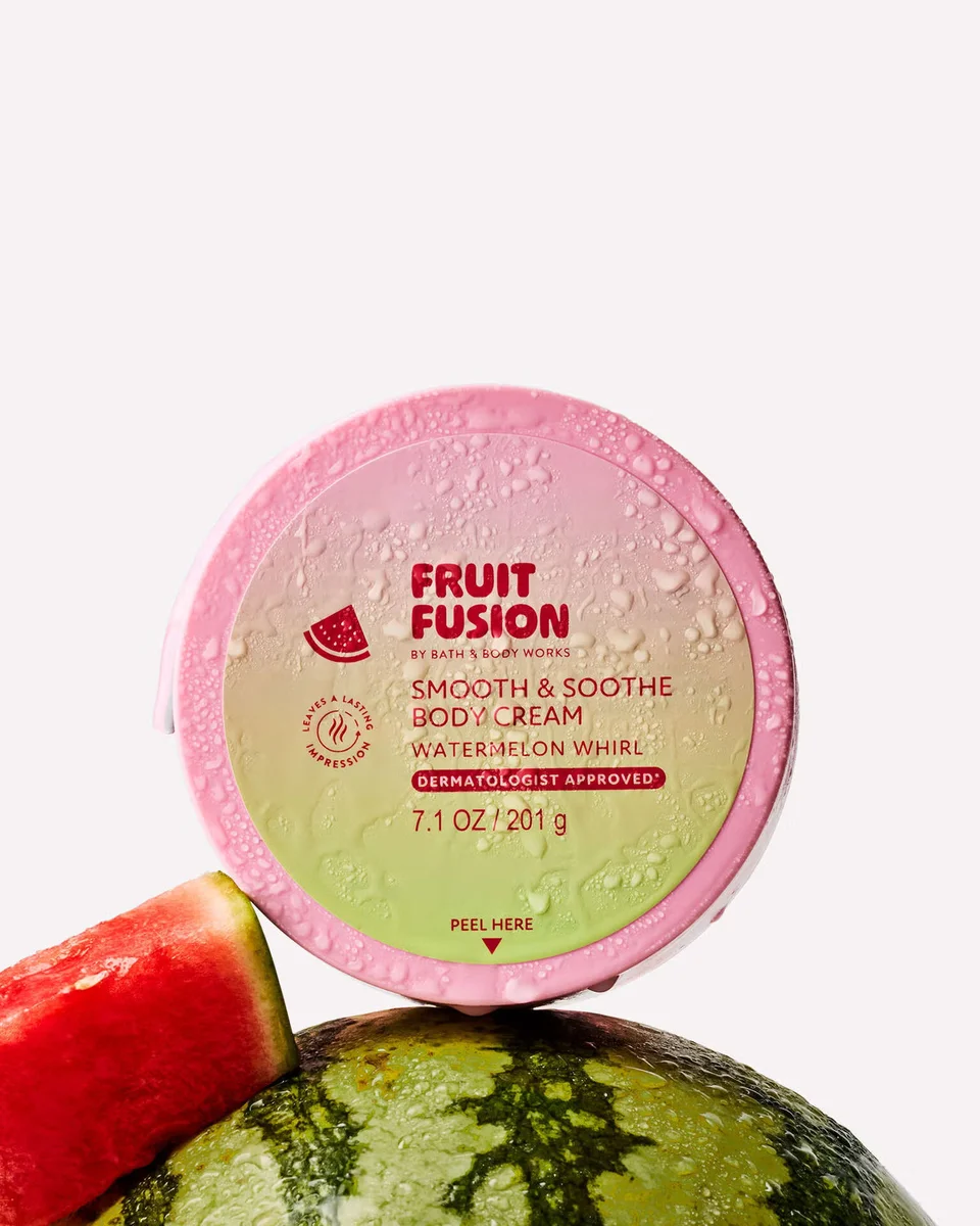 Watermelon Whirl Smooth & Soothe Body Cream by Bath & Body Works