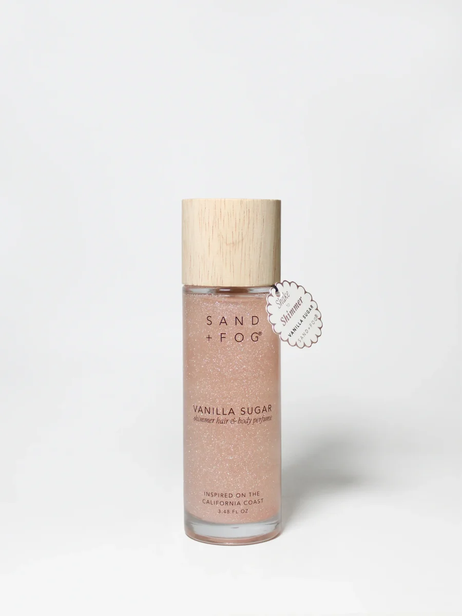 Vanilla Sugar Shimmer Hair & Body Perfume by Sand + Fog