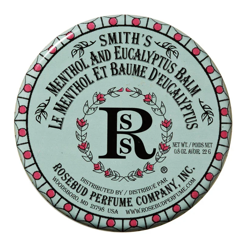 Smith's Menthol & Eucalyptus Balm (Tin) by Rosebud Perfume Co.