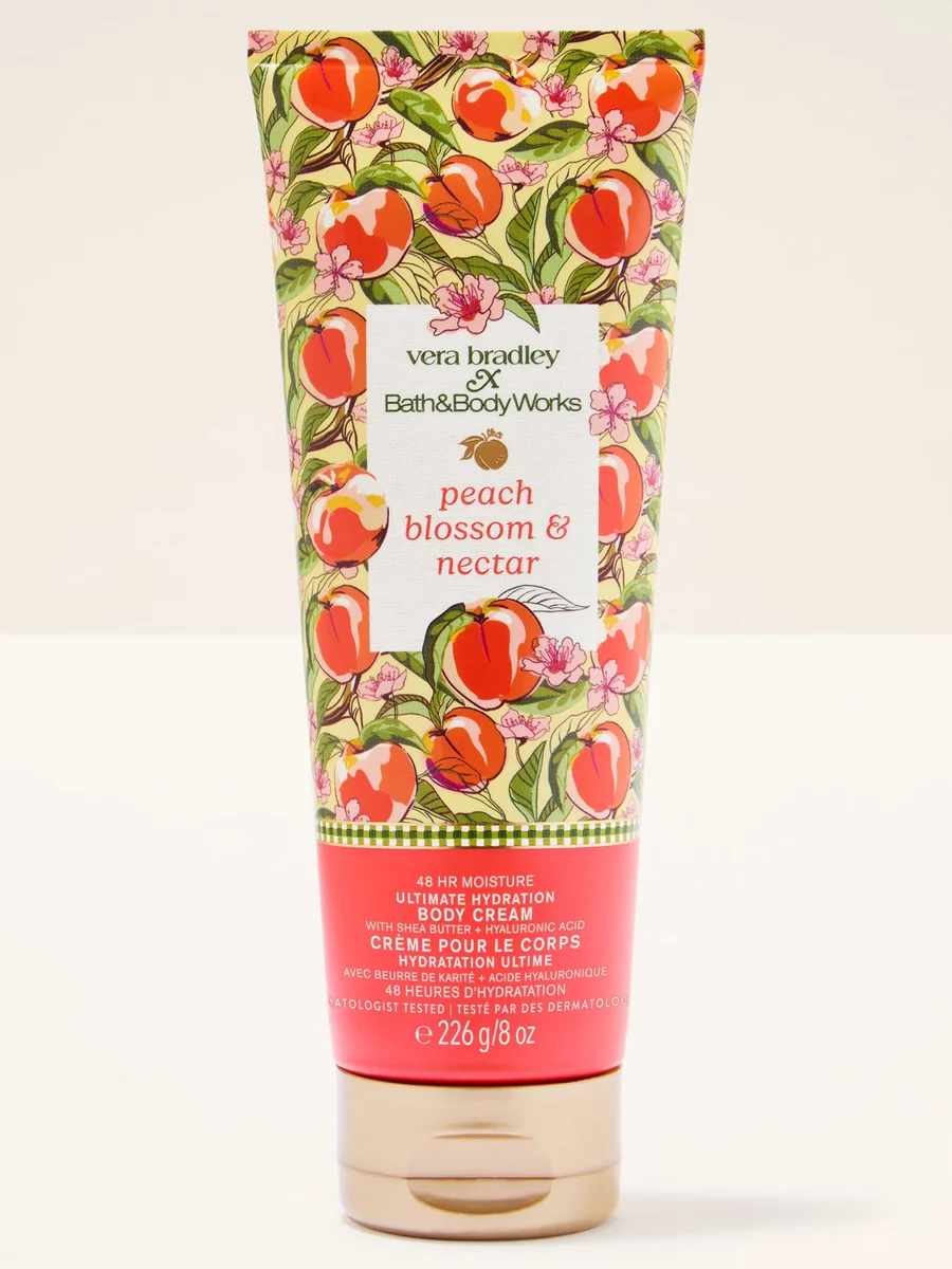 Peach Blossom and Nectar Ultimate Hydration Body Cream by Bath & Body Works