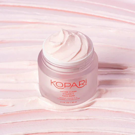 Lychee Clean Vitamin C Face Mask by Kopari Beauty