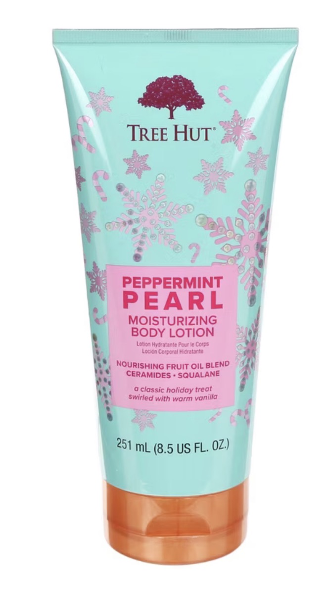 Peppermint Pearl Moisturizing body lotion by Tree Hut