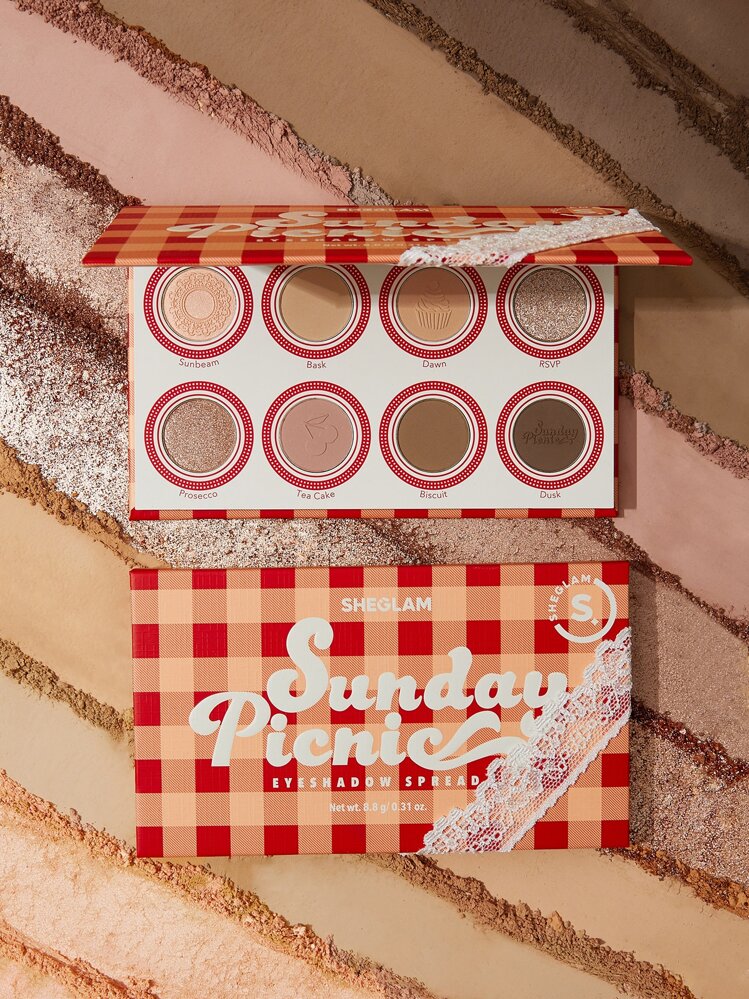 Sunday Picnic Eyeshadow Spread by SHEGLAM