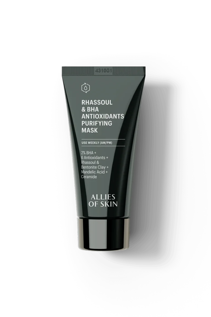 Rhassoul & BHA Antioxidants Purifying Mask by Allies of Skin