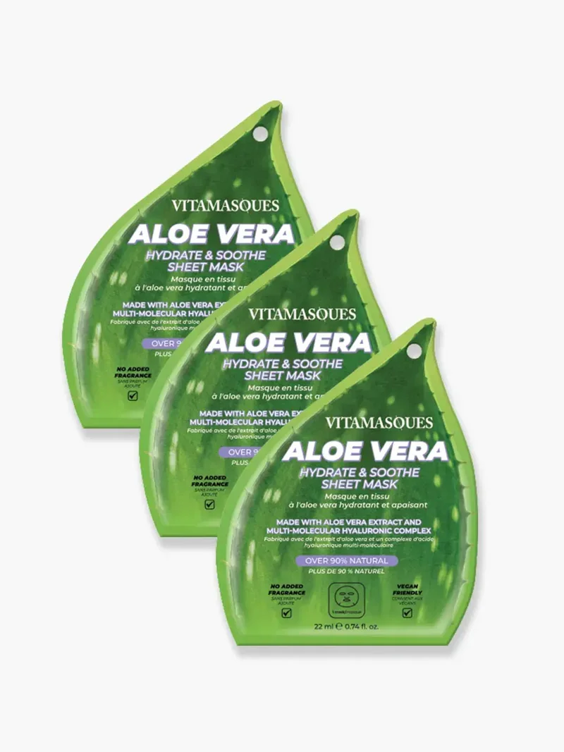 Aloe Vera Hydrate Soothe Sheet Mask by Vitamasques