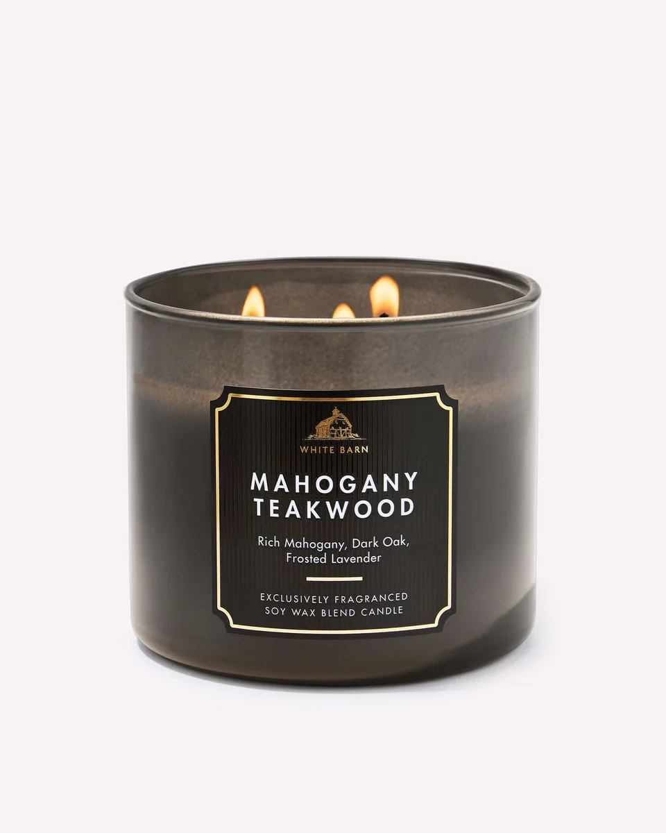 Mahogany Teakwood Candle by Bath & Body Works