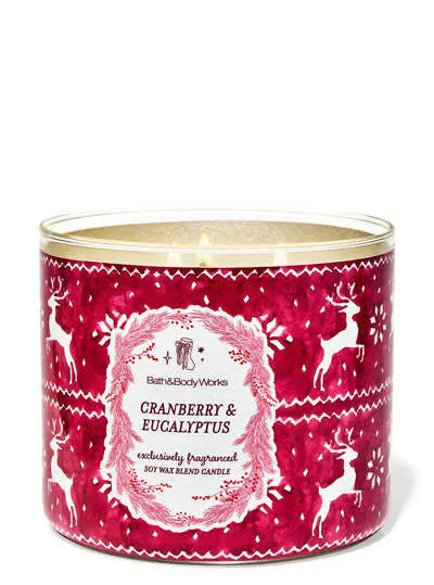 Cranberry & Eucalyptus Candle by Bath & Body Works