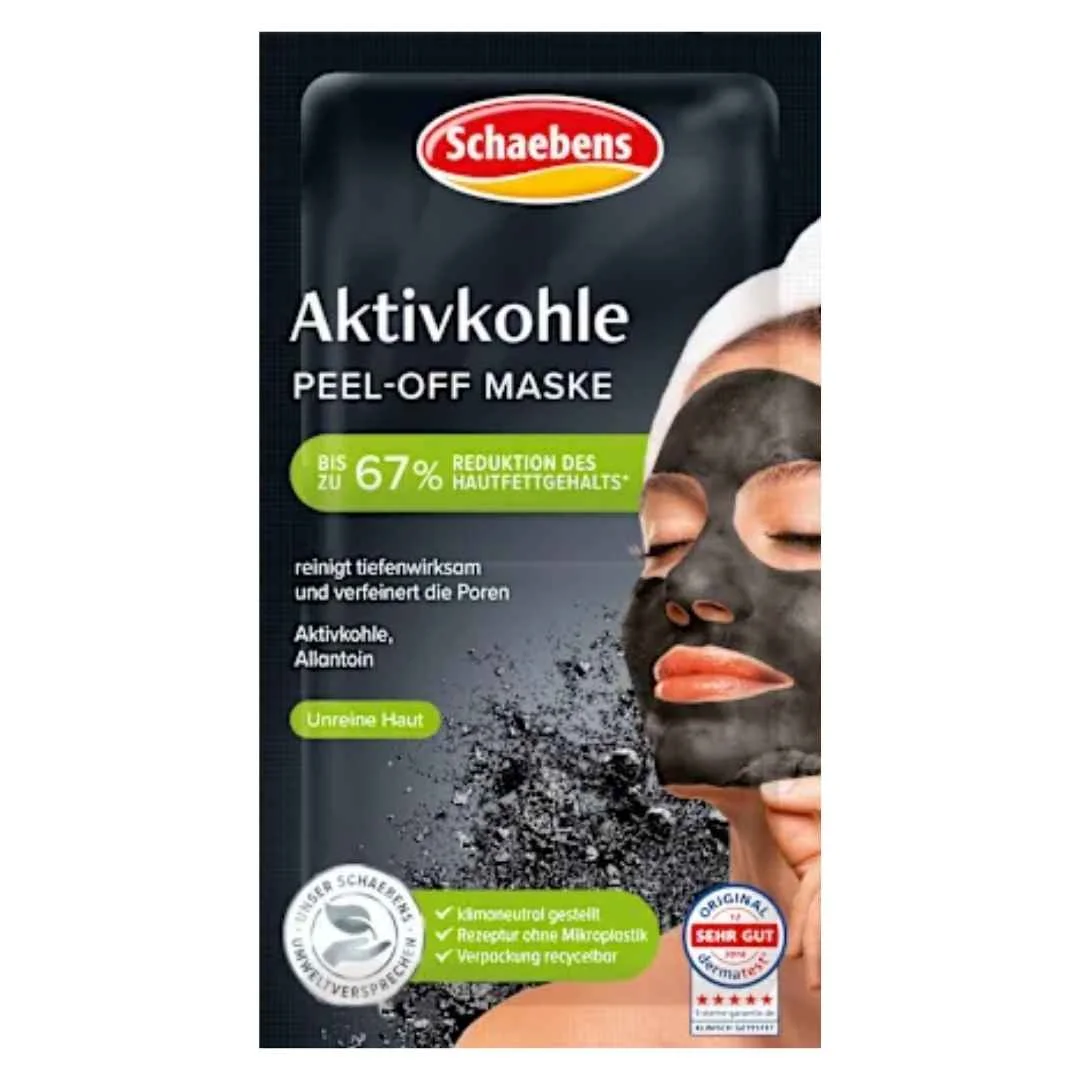Active Charcoal Peel Off Mask by Schaebens