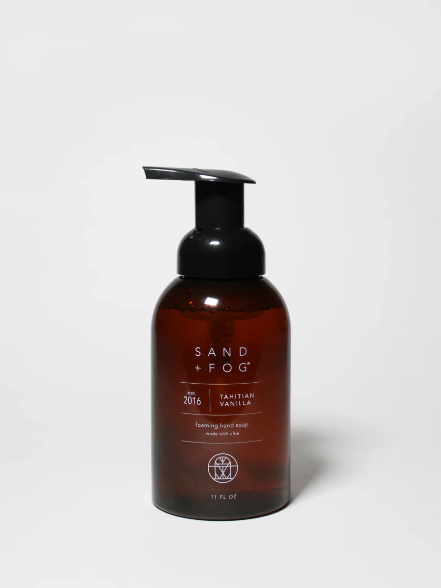 Tahitian Vanilla Foaming Hand Soap by Sand + Fog